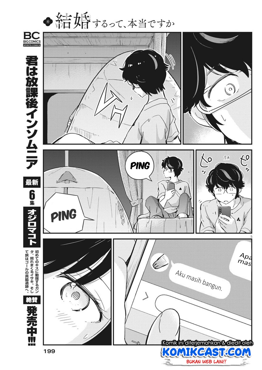 Kekkon Surutte, Hontou Desu ka? Chapter 45 Gambar 6